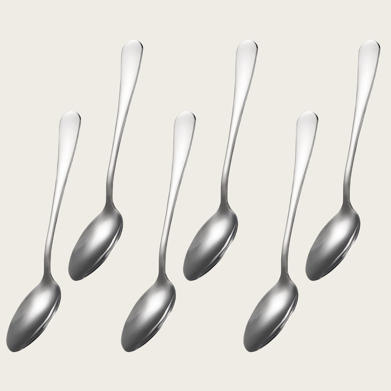 Clarabeth Stainless Steel Soup Spoon