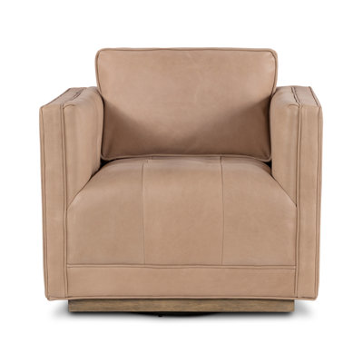Kiera Swivel Chair-Sonoma Black