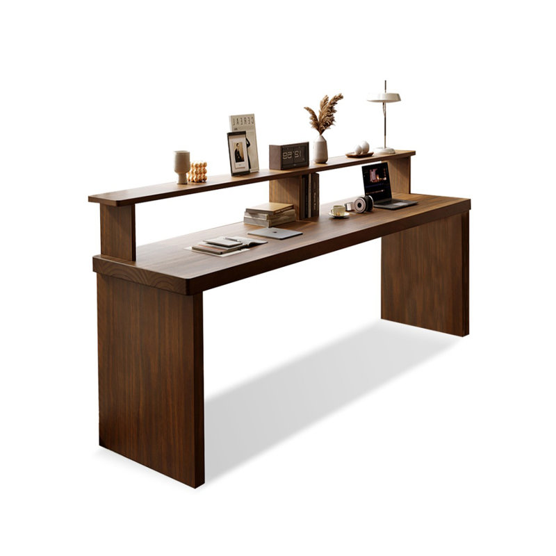 Bureau moderne et simple avec une tablette, H 29,53 po x l 62,99 po x P 23,62 po