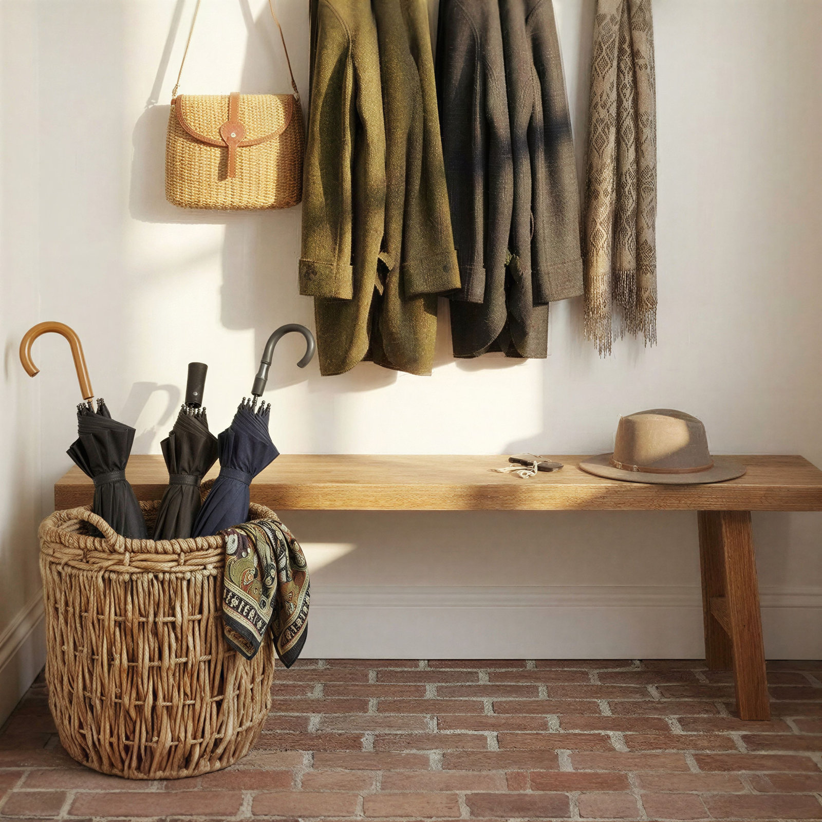 Artyom Handwoven Storage Bin, Natural
