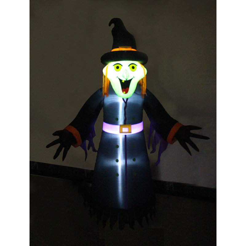 Décoration de jardin gonflable de 8 pieds de haut pour Halloween