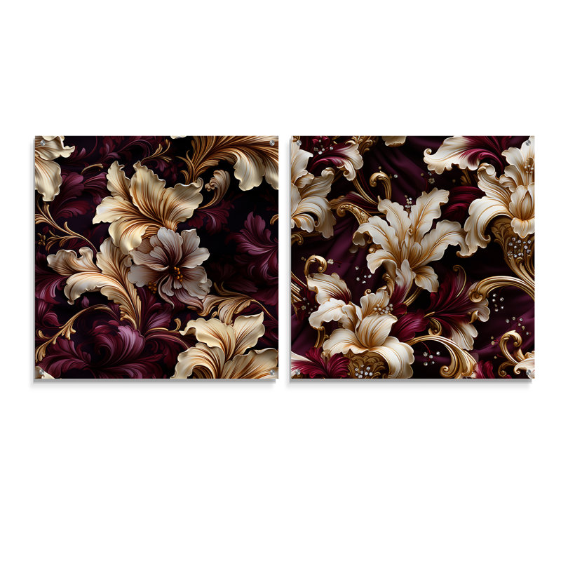 Royal Victorian Flourish Victorian, H 36 po x l 73 po