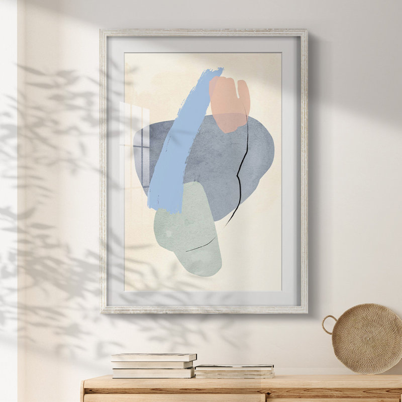 Pastel Assemblage I -Framed Print