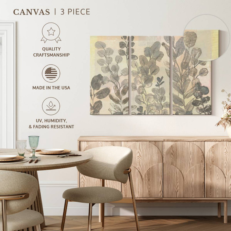 Leaf Pattern I, 20" H x 33" W