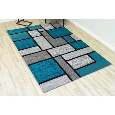 Markesan Performance Abstract Indoor Rug