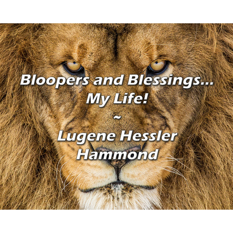 Citation de Lugene Hessler Hammond: Bloopers and Blessings ... My Life!, H 26 po x l 32 po