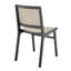 Chaise d'appoint à dossier bas Arienne