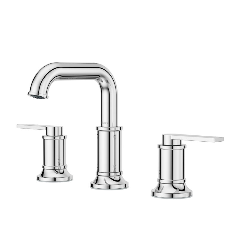 Robinet de salle de bain central à contrôle unique 4 po Colfax en chrome poli, Polished Chrome