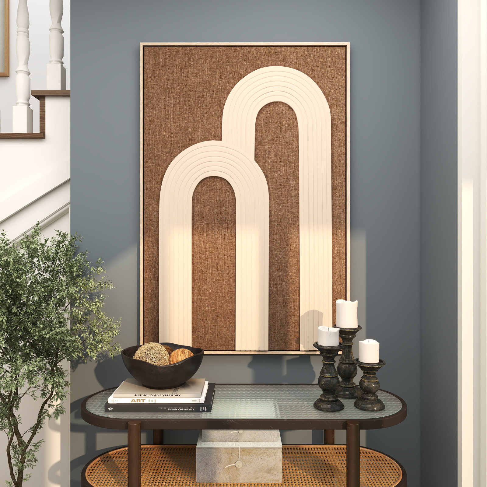 Jorel "Layered Arches" Wall Art