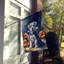 Drapeau de chiot Halloween House-113107343