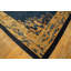 Tapis chameau en laine bleu marine antique