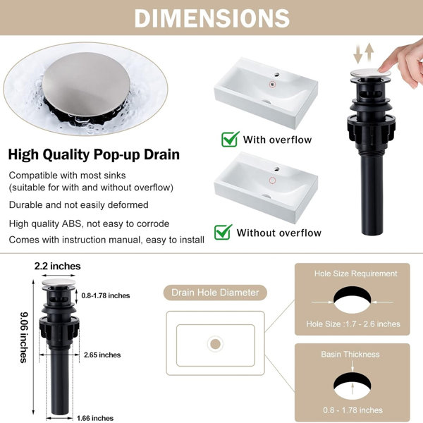 Dimensions du produit