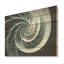Turquoise coquille spirale de poisson - Nautilus, art sur bois de pin naturel-655384721