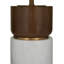 Lampe de table blanche 24,9 "