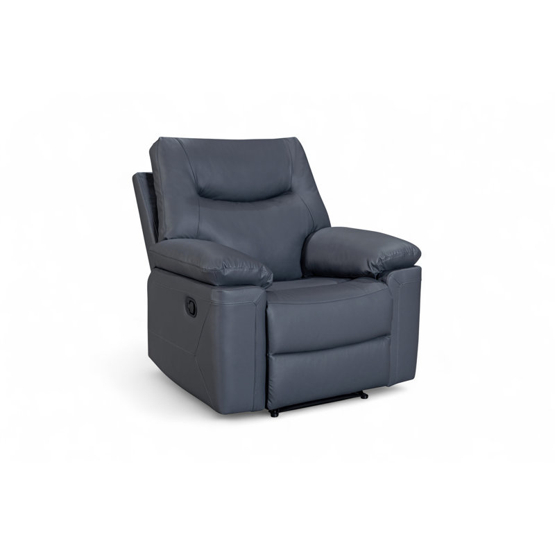 Blinera 97cm Wide Glider Standard Recliner, Dark Grey