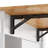 51''W Solid Wood Countertop Kitchen Island Cart, with Large Capacity and Foldable Design-2031172370