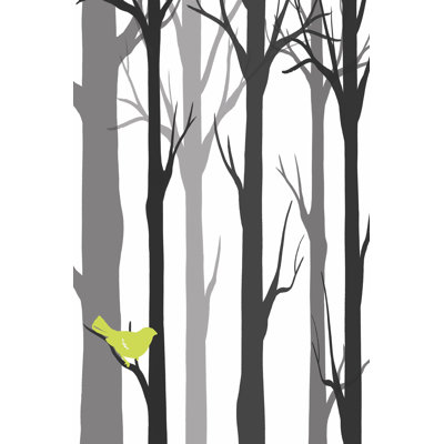 Silhouette de forêt I
