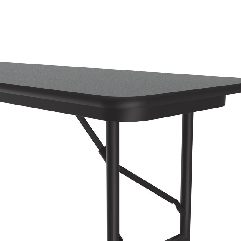Table Pliante Rectangulaire, H 29 po x L 60 po x l 18 po, Noyer blanc colonial