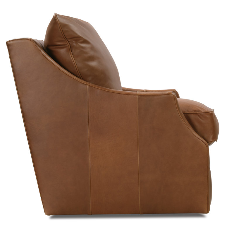 Kori Leather Swivel Recliner