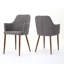 Chaises de salle à manger rembourrées Mid-Century modernes Kairan-1170059914-1170059916