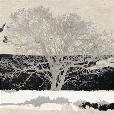 «Silver Tree (Détail)» par Alessio Aprile, art mural sur toile