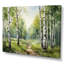 «Birch Woods Silent Woods I», reproduction sur toile encadrée-1540932866-1540932870
