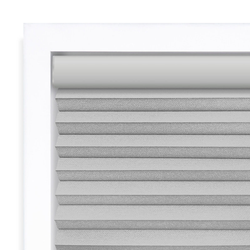 Store alvéolaire occultant sans fil 1,5 po EcoHome, Nuage gris, L 70 po x L 48 po