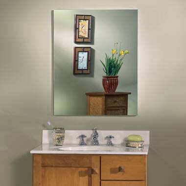 Zaca Capella 16 x 26 x 3-1/2 in. Framed Recessed 1Door Bathroom Medicine Cabinet