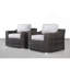 Chaise de patio avec coussins LSI 2-691714466-691714465