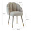 Chaise d'appoint capitonnée en velours-57705925