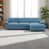 Chenille bleu clair est en rupture de stock