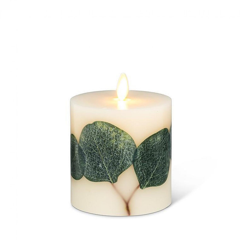 Bougie Reallite Eucalyptus, 4,5 po x 3,5 po sans flamme
