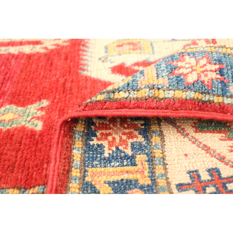 Tapis de zone en laine 6 pi 1 po x 9 pi à main one-of-kind-noué la 2010 gazni Hypoluxo