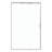 48"W x 72"H Chrome 3-Panel Sliding Shower Door Semi-Frameless Shower Enclosure with 5/16" (8mm) Clear Tempered Glass-124563413
