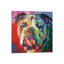 Bulldog by Jos Coufreur - Wrapped Canvas Painting-38754202