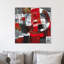 « considèrent planã© taire », reproduction de peinture à l’acrylique sur toile tendue-31385686