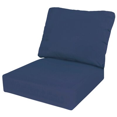 Deep Seating Outdoor Sunbrella Seat/Back Cushion -  Red Barrel Studio®, 1D59611E91C4402D8CDA5B96E061666F