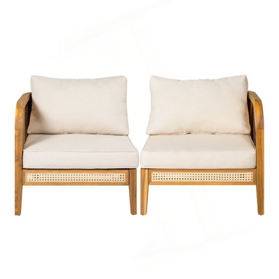 Fauteuils d'extérieur Kirkby (L R)