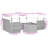 Vidaxl Garden Sofa Set