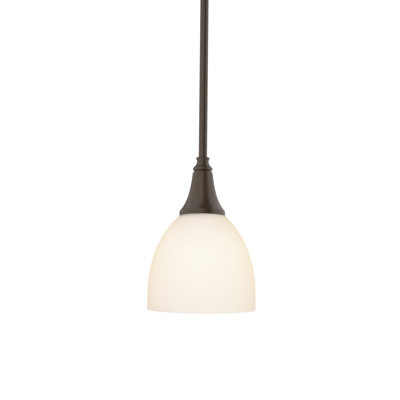 Trumpet 1-Light Single Dome Pendant