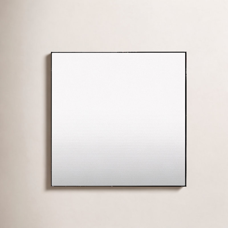 Mirror Flat Wall Mirror, 18" x 18"