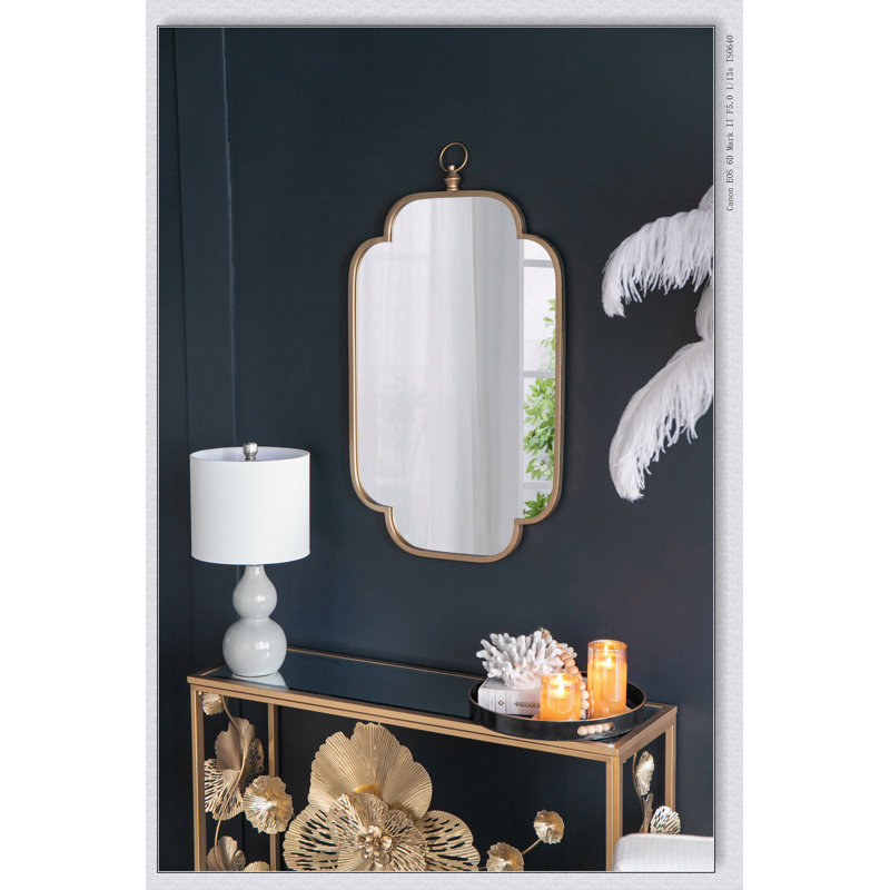 Miroir mural 19,7 "x 36" Champagne
