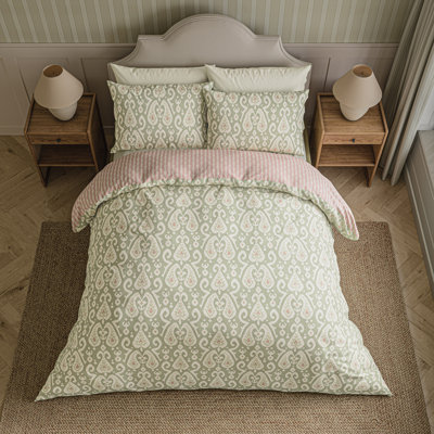 Java Cotton Paisley Duvet Cover Set