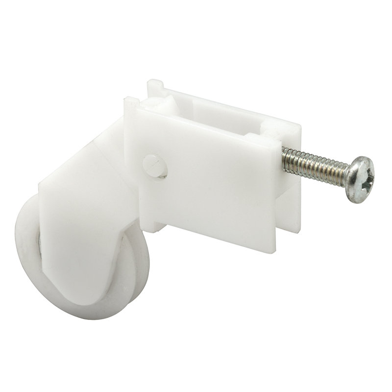 Rouleau de roulement à billes en polyéthylène de 1 po avec ressort coulissant pour porte moustiquaire Prime-Line
