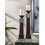 Chandelles en bois/métal-22521085