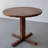 Brown Round Solid Wood Dining table-738771163