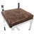 Modern Bar Stools Upholstered Counter Stool With Low Back And Metal Frame Industrial Island Chairs For Kitchen/Pub-1298530086