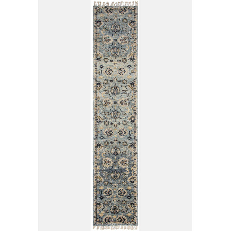 Oriental Area Rug in Blue