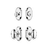 Nostalgic Warehouse Cottage Entry Set with Homestead Knob