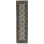 Hand-Knotted High-Quality Cream and Green Runner